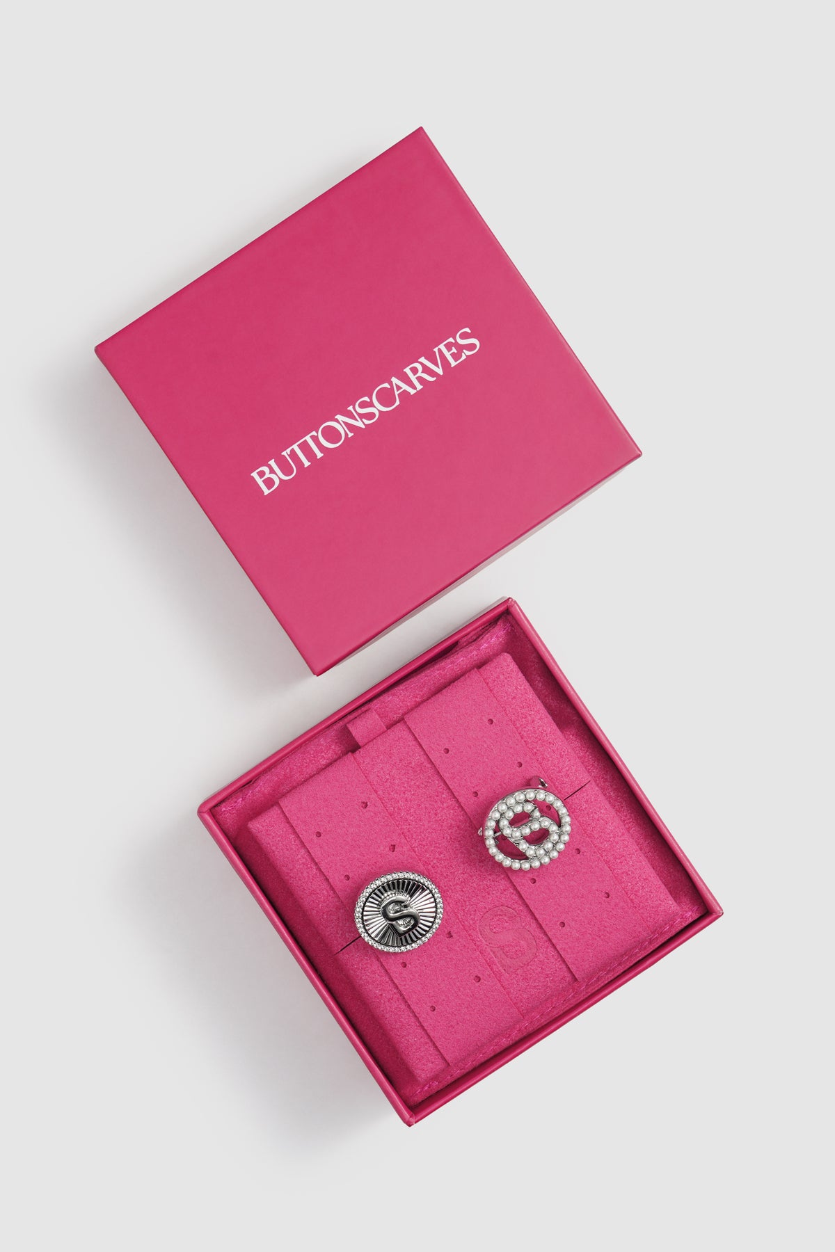 Round Pin Brooch Package 04 - Silver