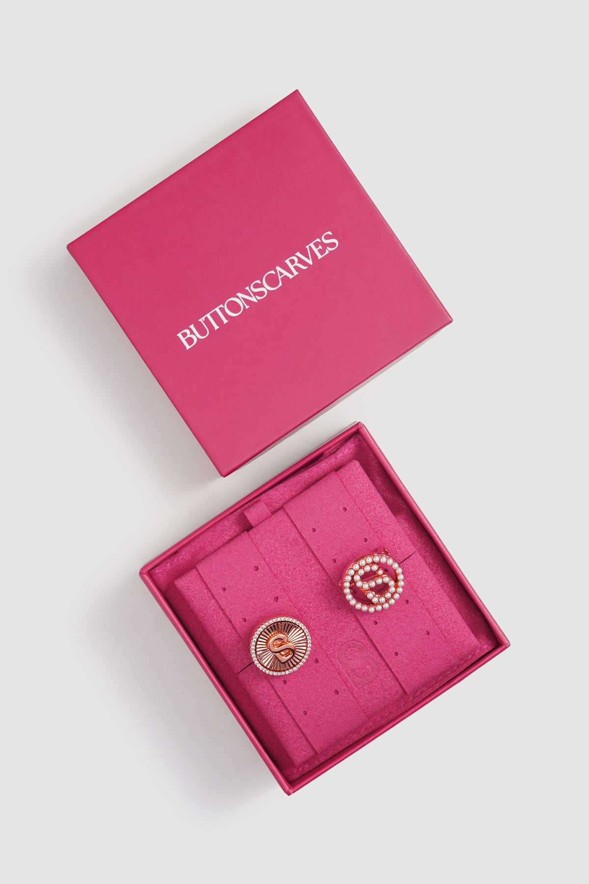 Round Pin Brooch Package 04 - Rose Gold