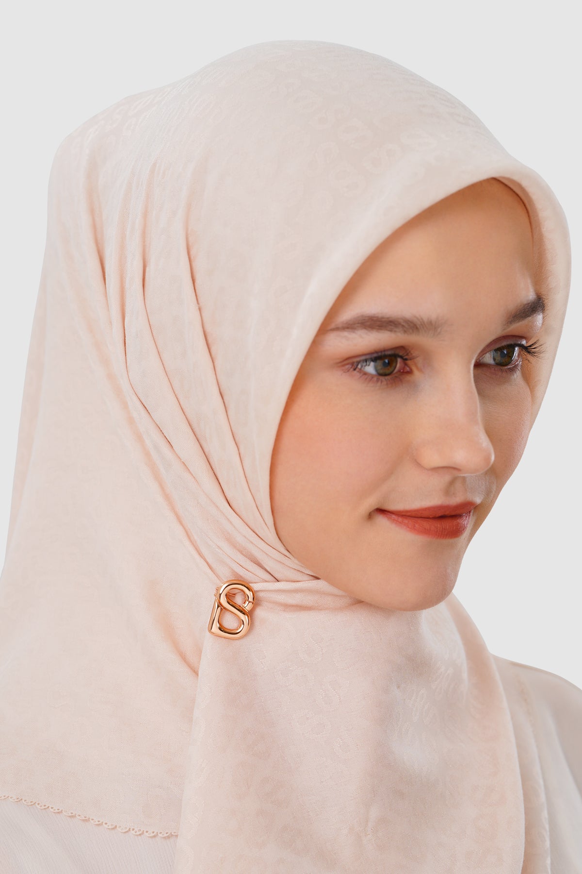 Petite Signature Everyday Brooch - Rose Gold