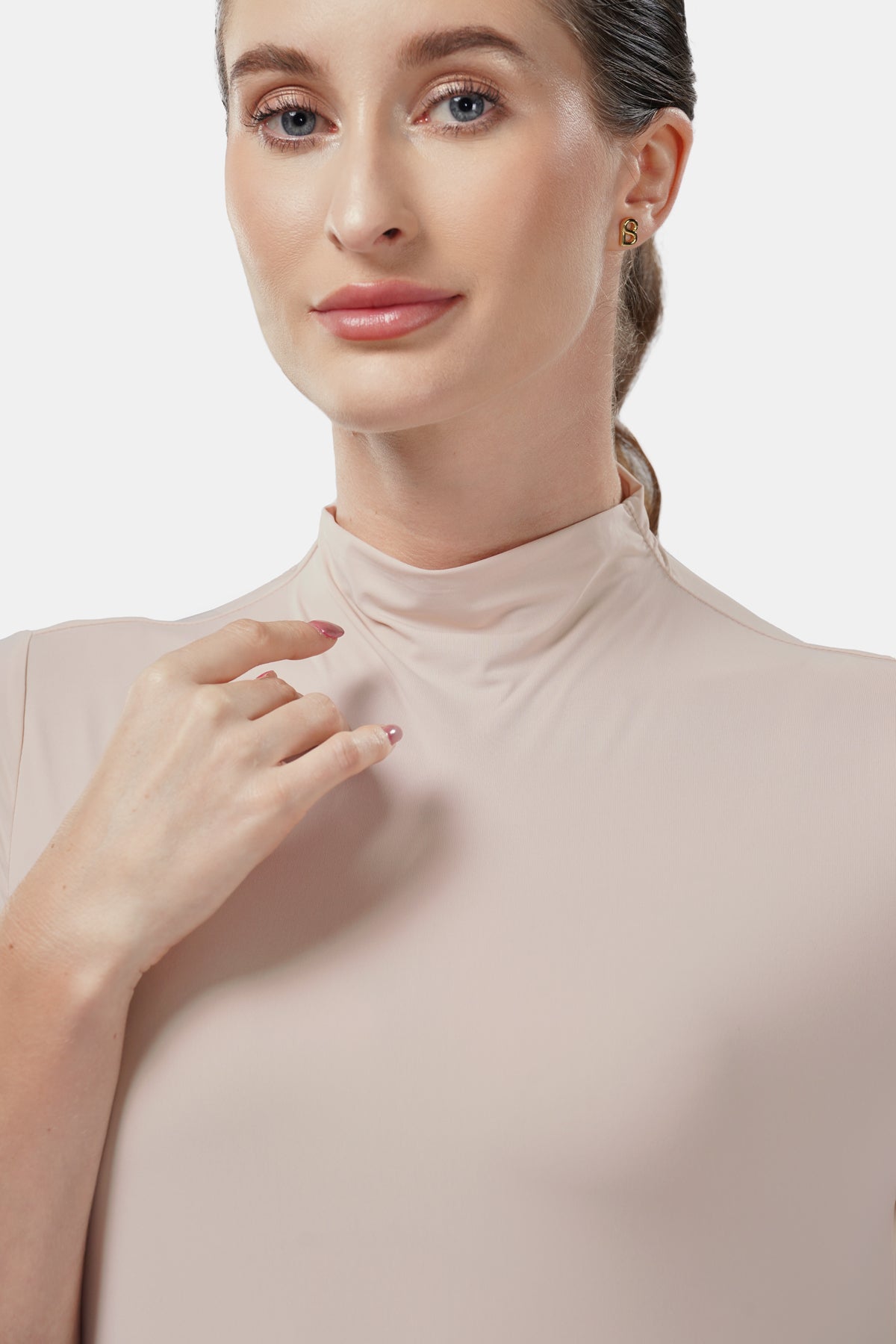 Aria Inner - Short Sleeve - Light Taupe