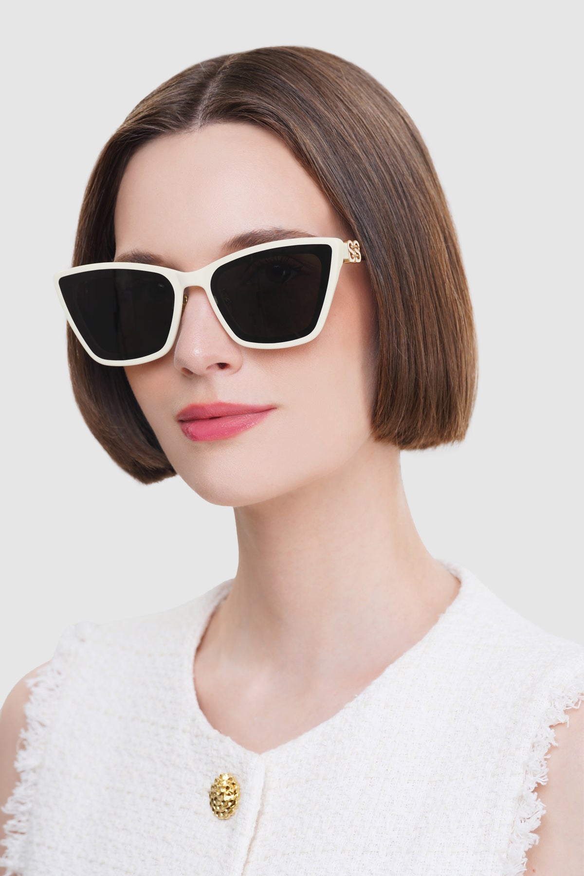 Deux 02 Sunglasses - White