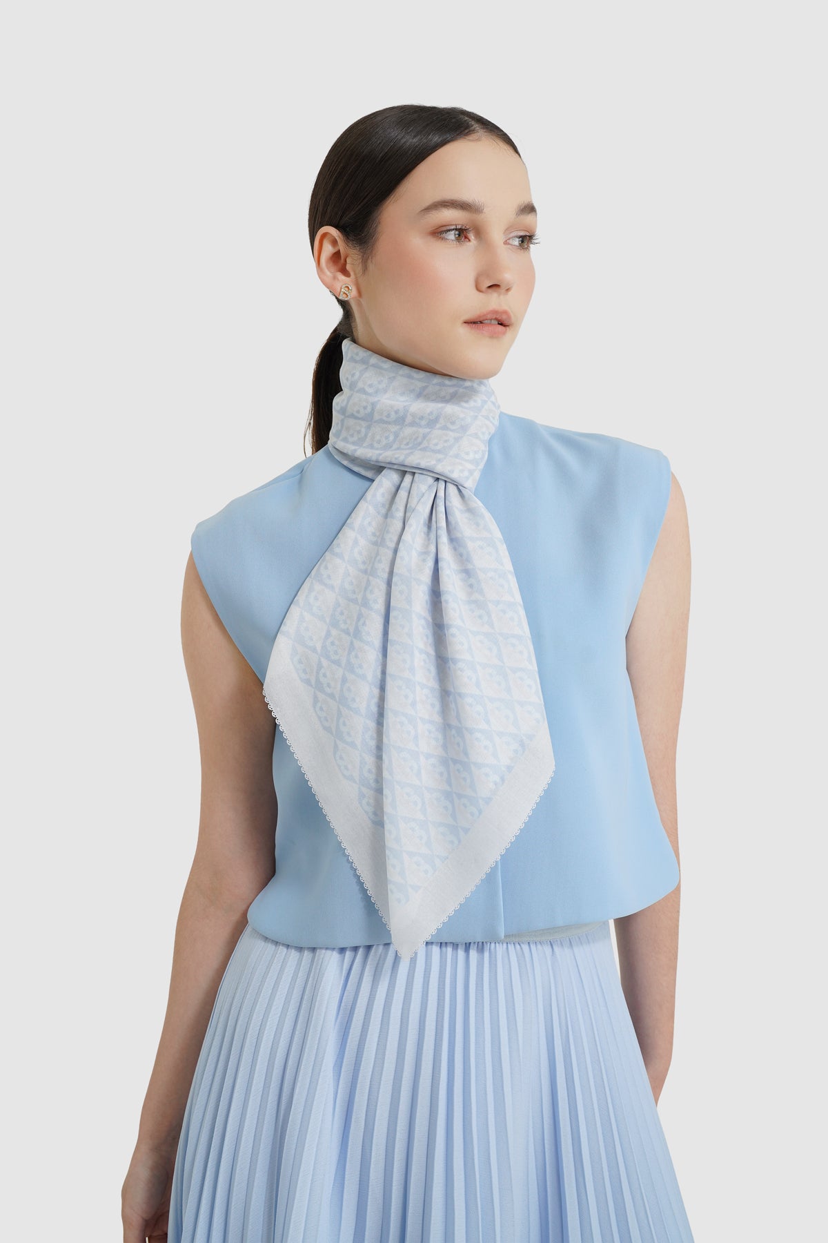 Prism Voile Square - Macaroon