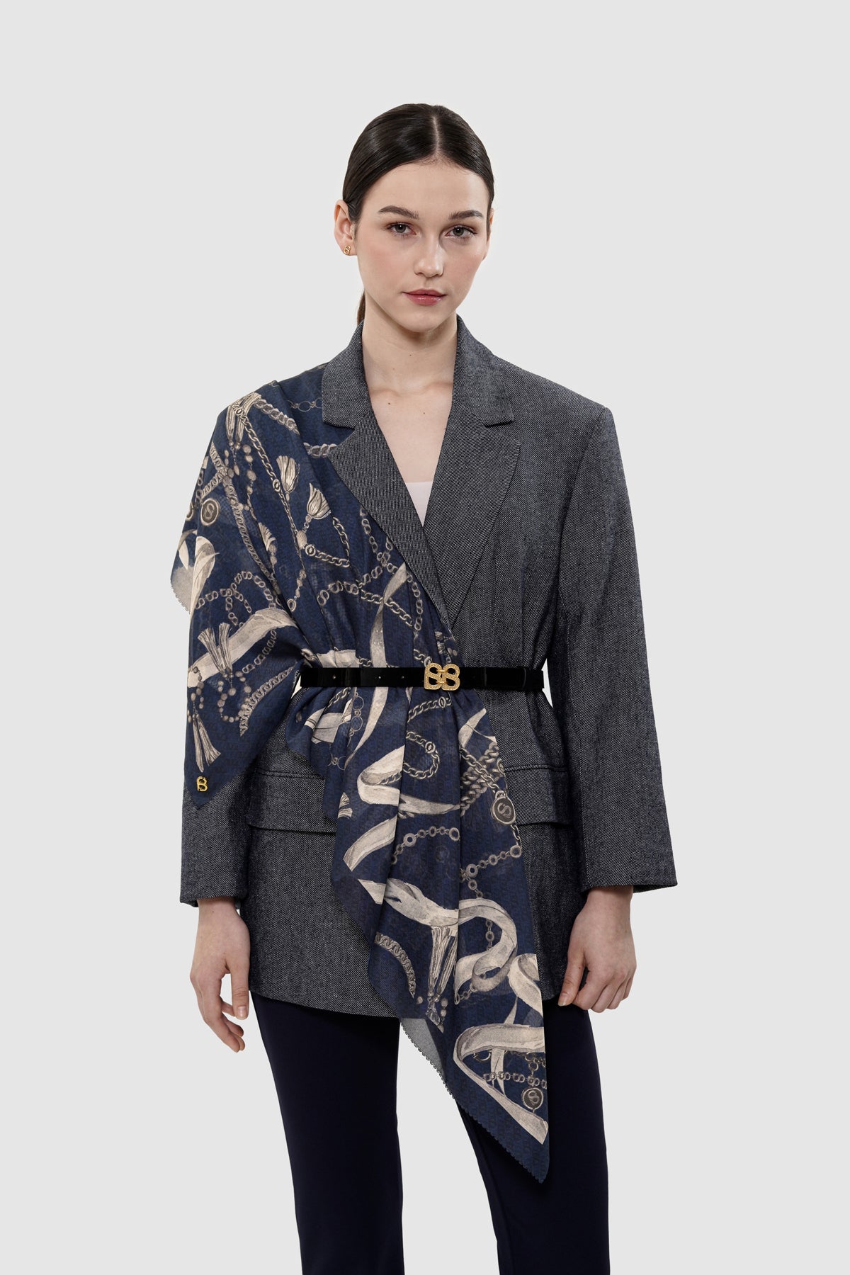 Signature Chain Square Series - Azure