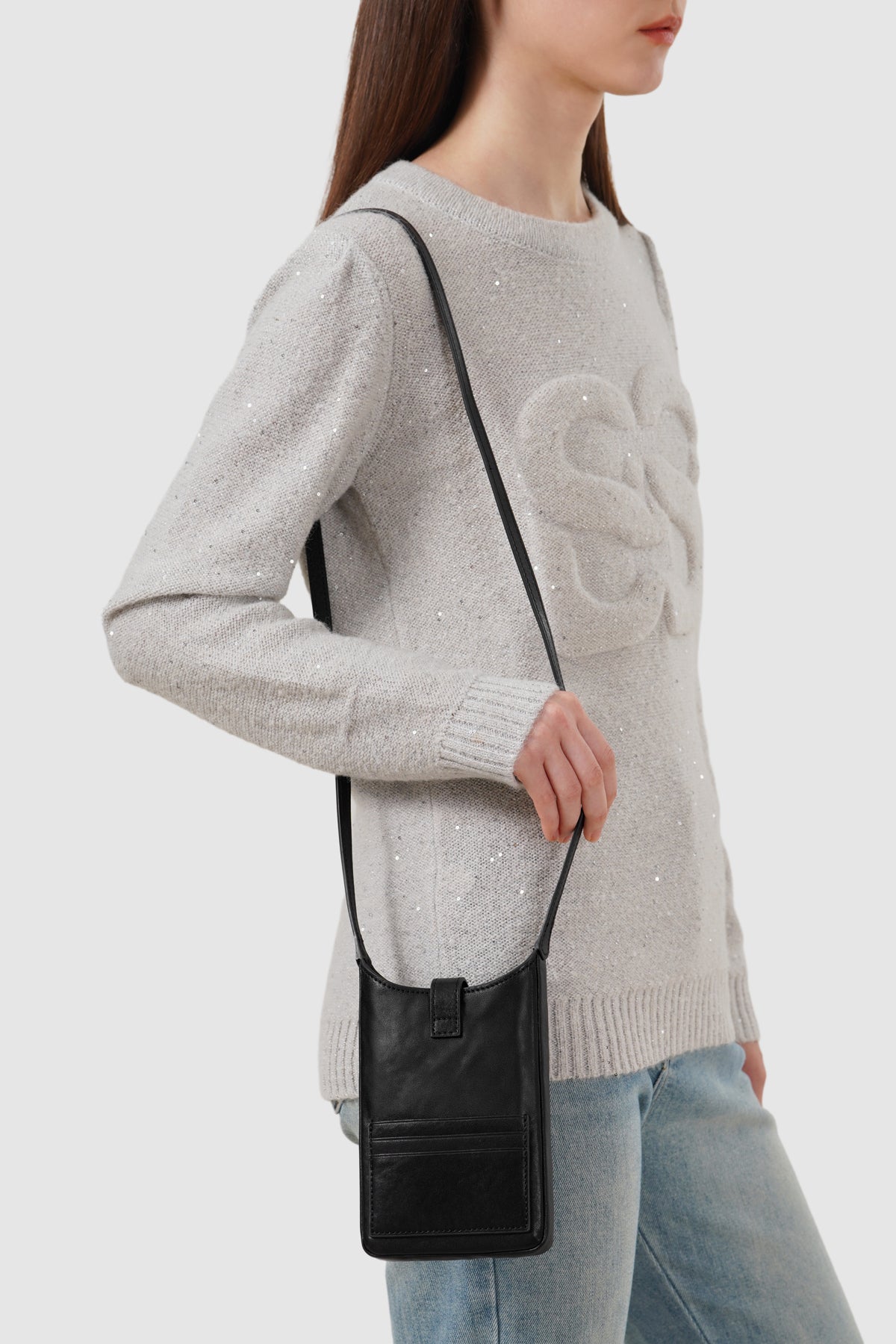 Lola Phone Bag - Black