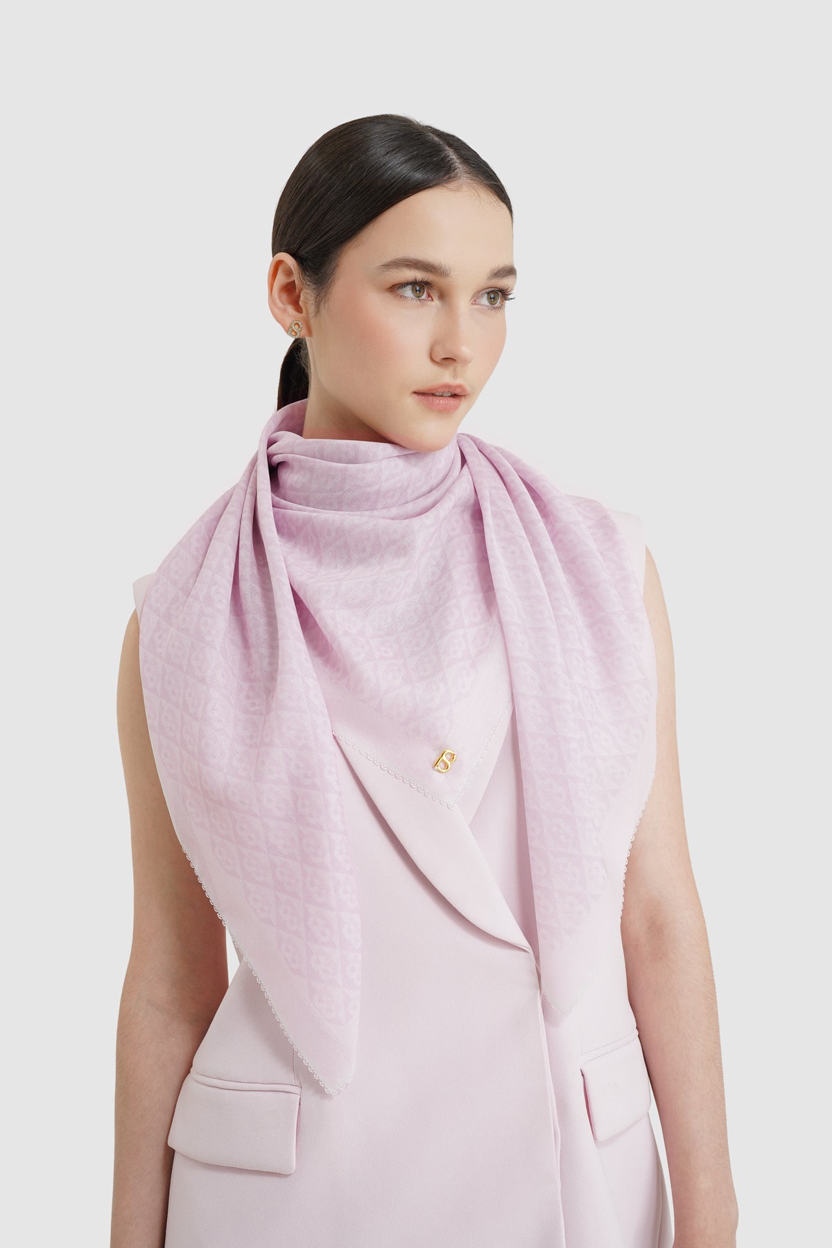 Prism Voile Square - Rose Whip