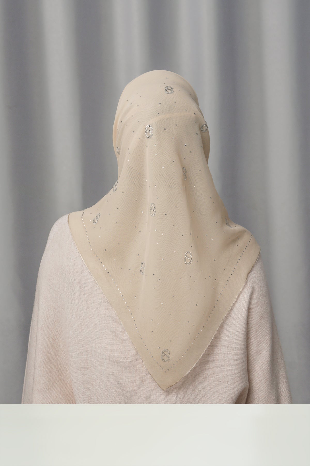 Everyday Glam Scarf - Almond
