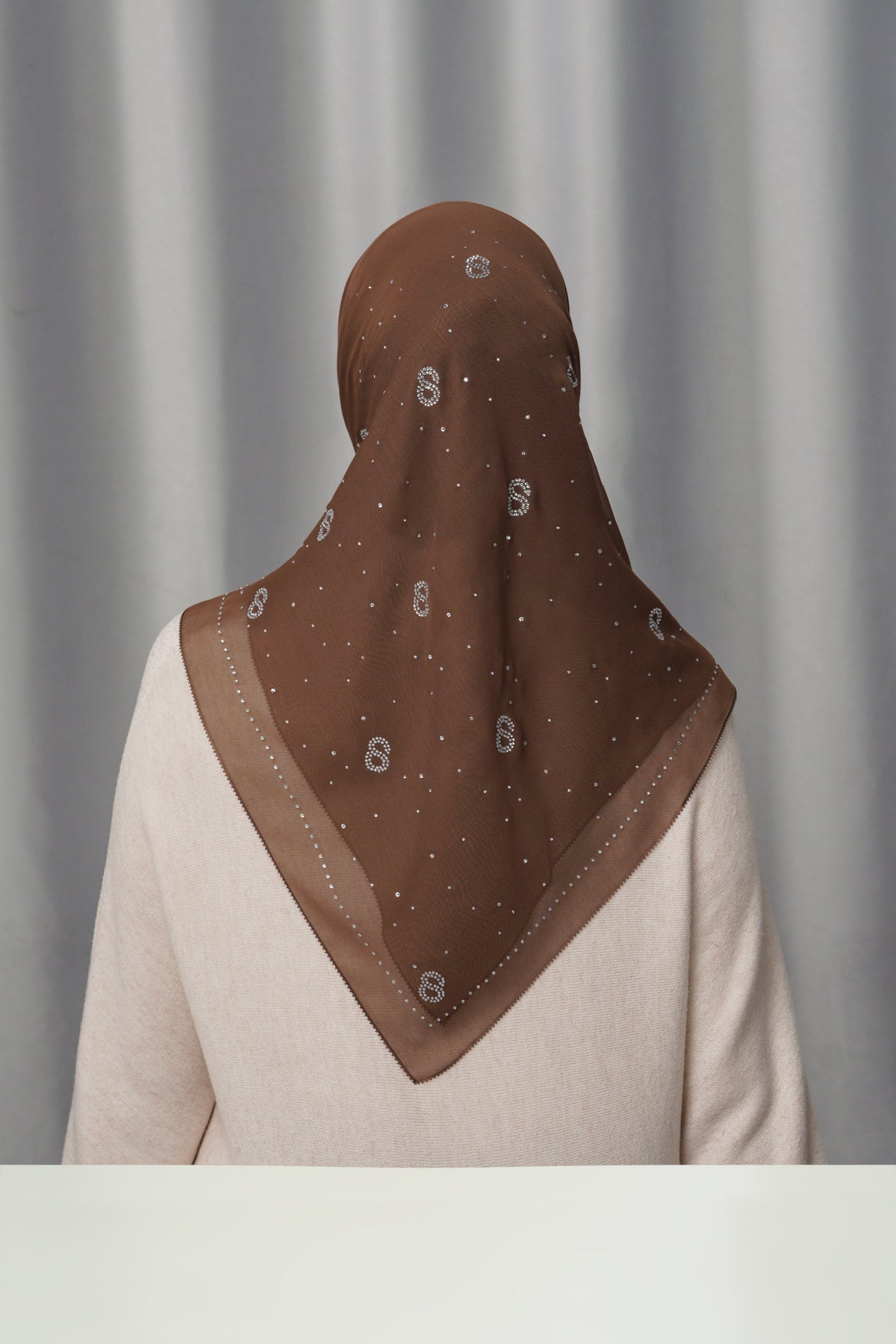 Everyday Glam Scarf - Cocoa