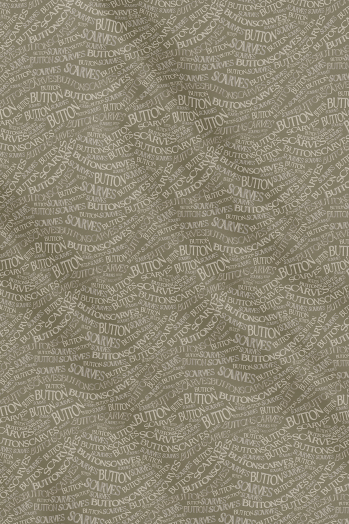 Waves Monogram Square - Fossil