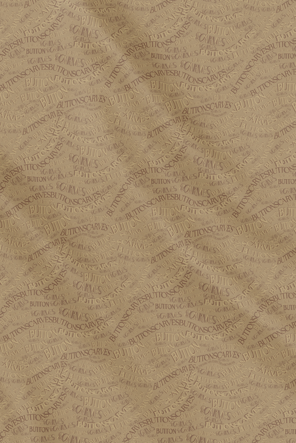 Waves Monogram Square - Prairie Sand