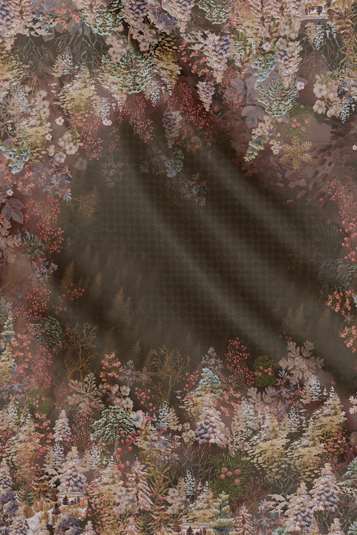 Holiday 3 Voile Square - Cocoa