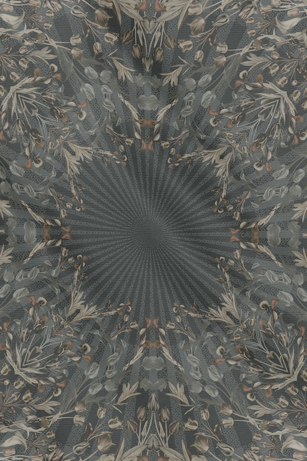 Tulip Satin Square - Moon