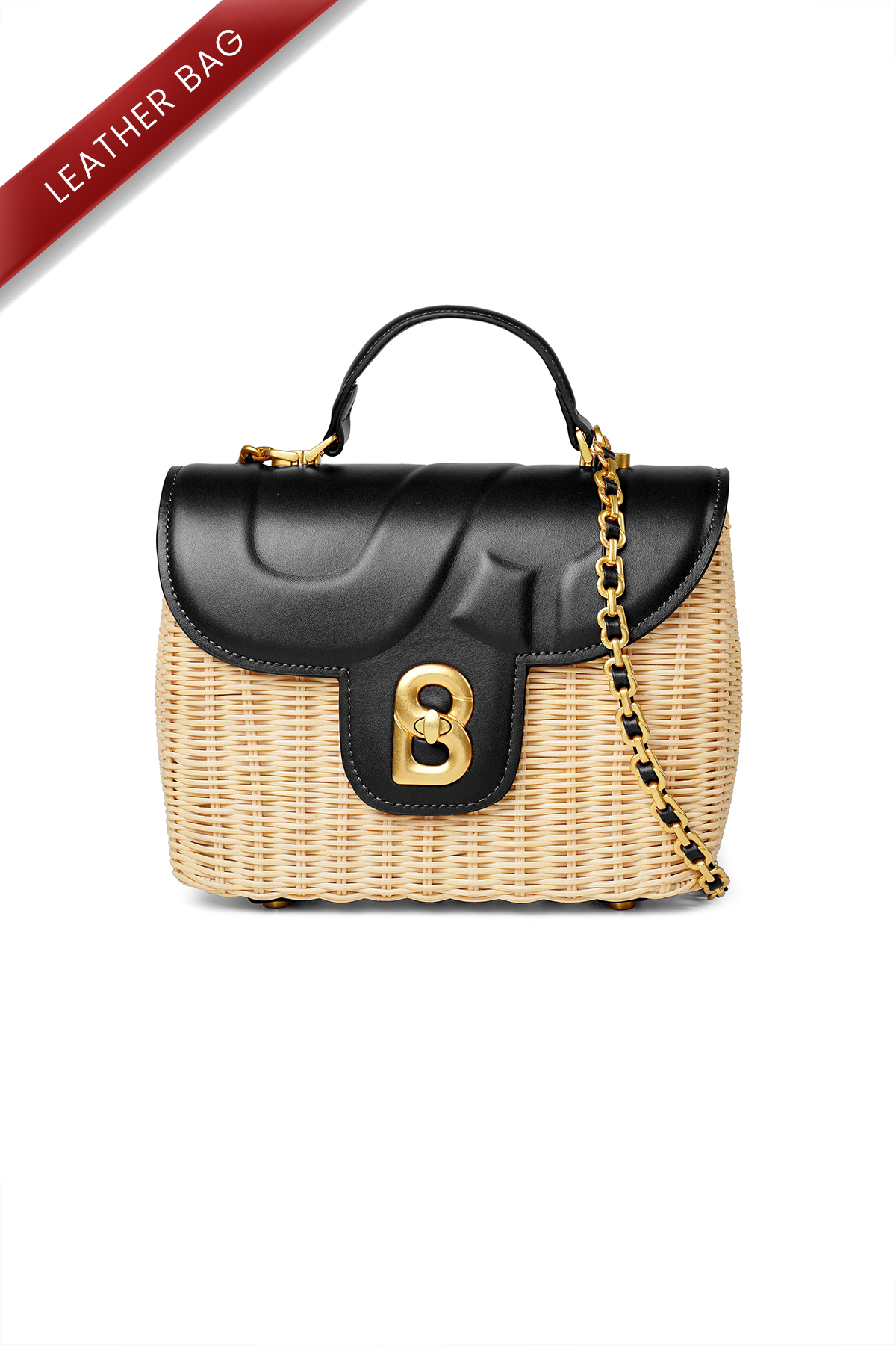 Black wicker bag shop