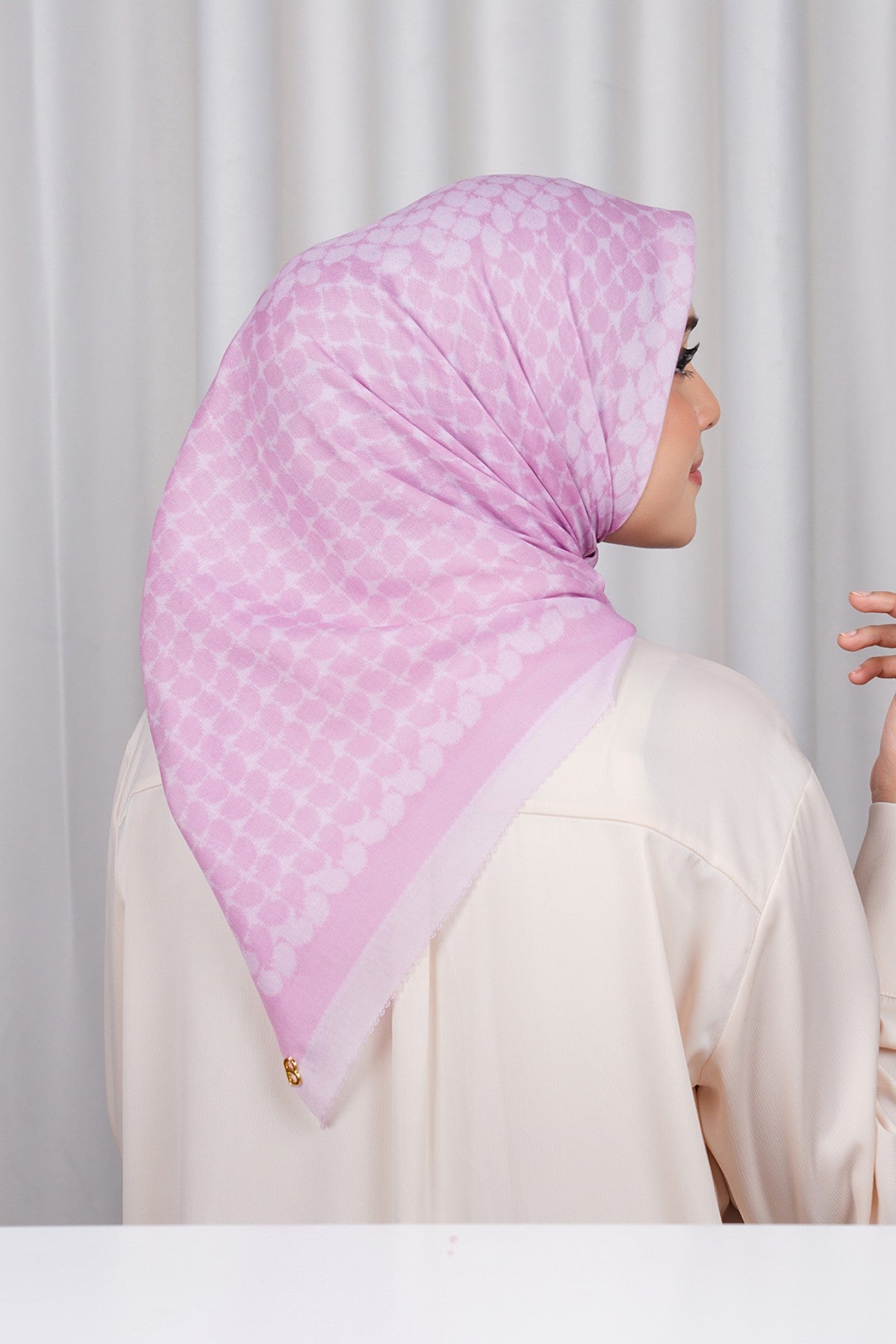 Mirarina Voile Square - Bloom