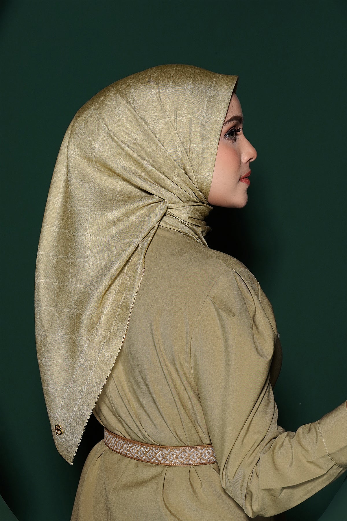 Decorda Voile Square - Khaki