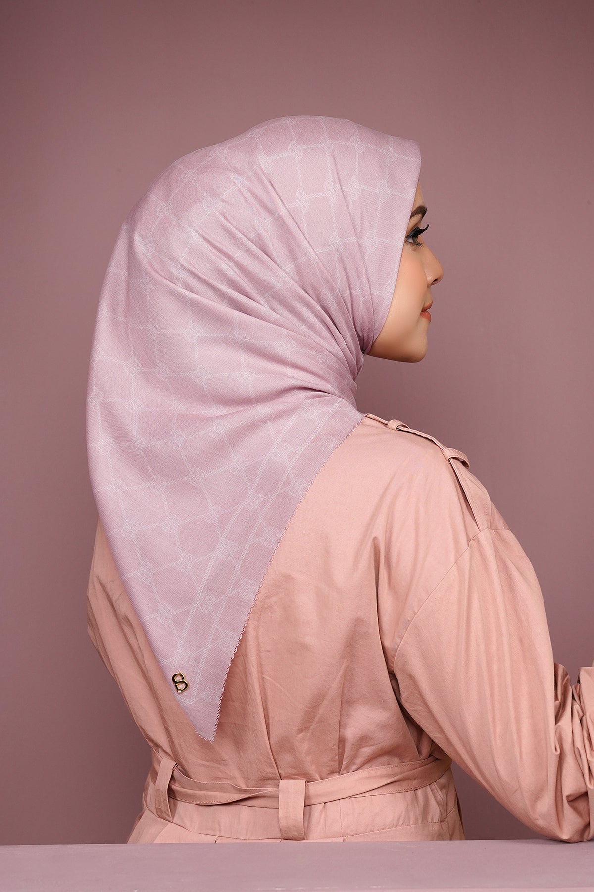 Decorda Voile Square - Peachskin