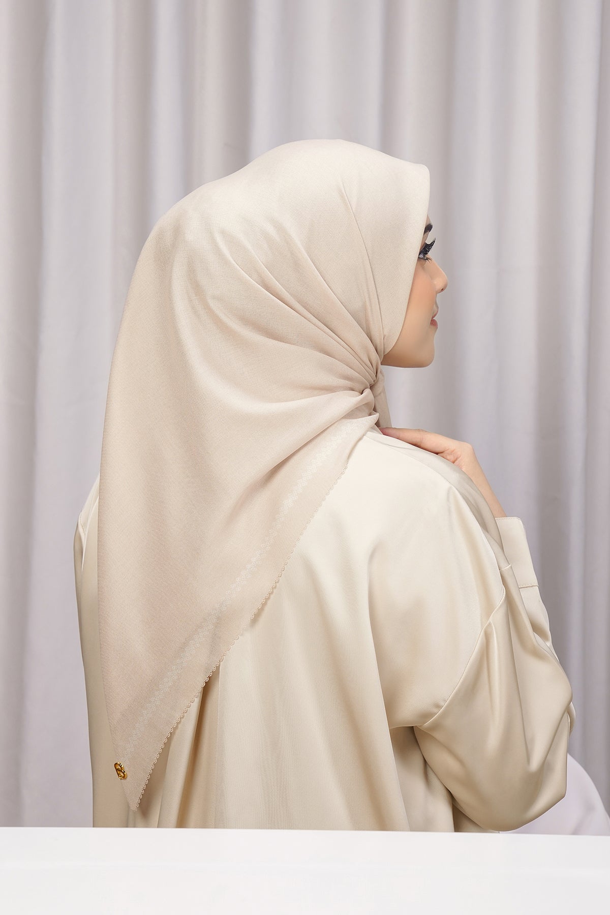 Today's Scarf - Bleached Sand