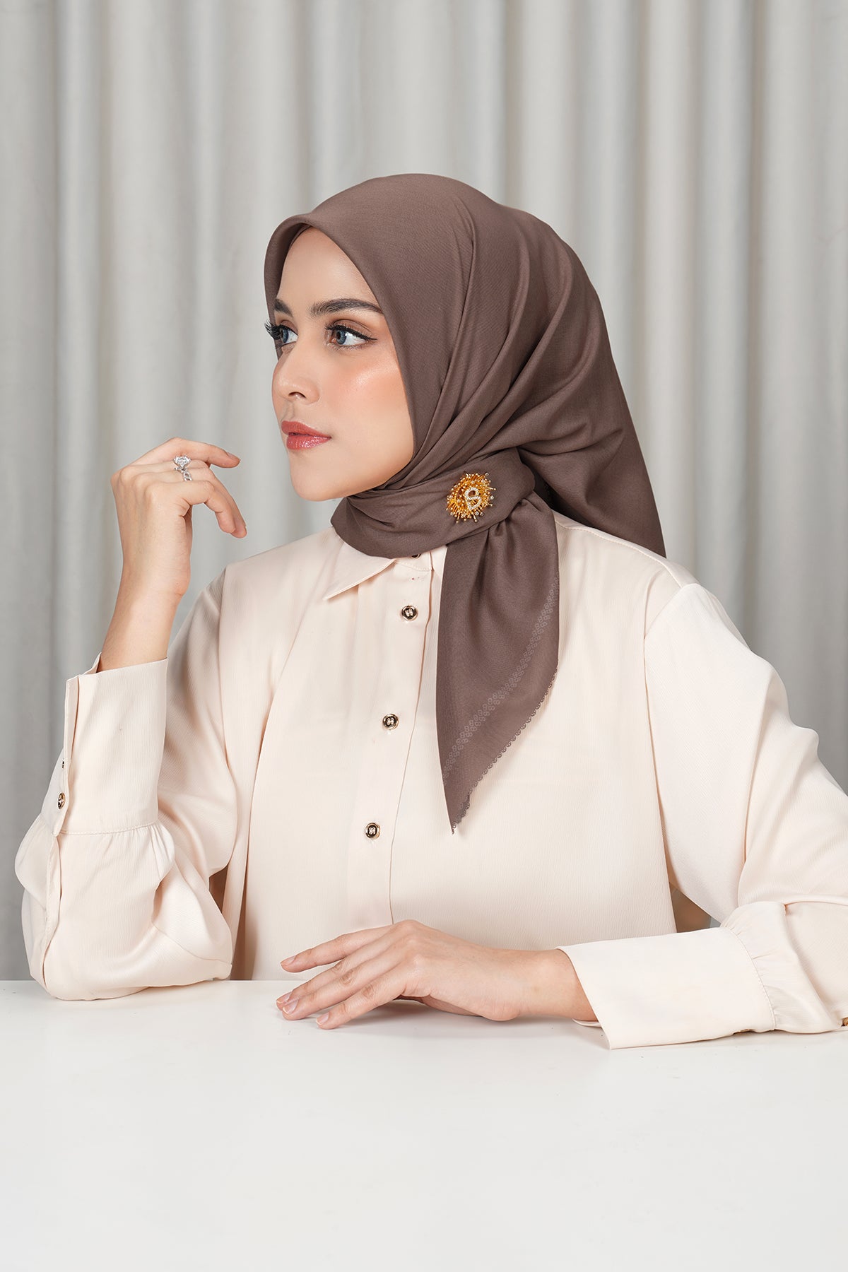 Today's Scarf - Chestnut