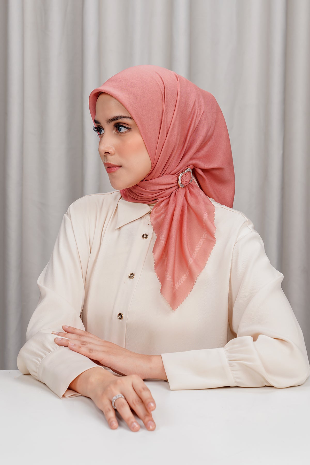 Today's Scarf - Terracotta