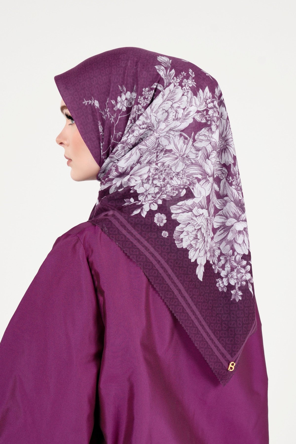 Florescent Square - Dahlia