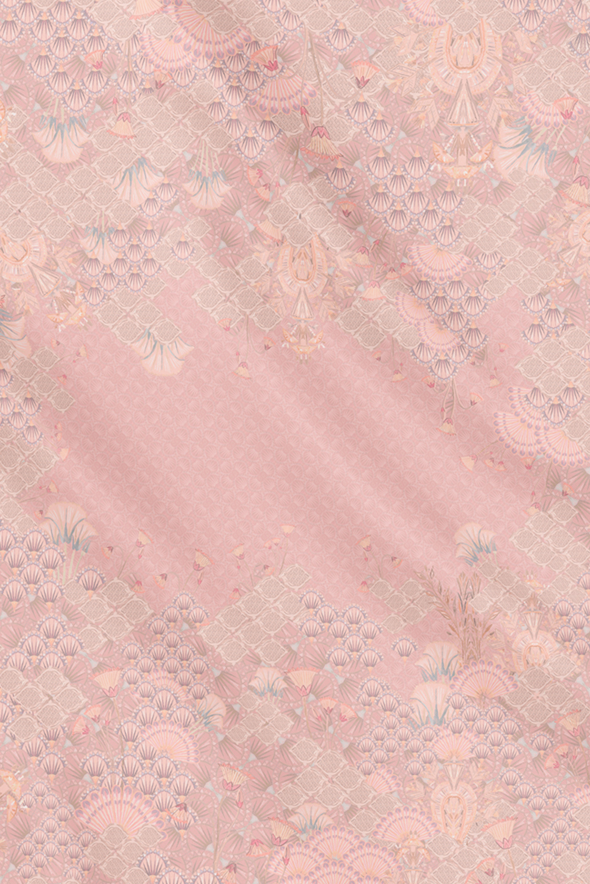 Egypt Voile Square - Lotus