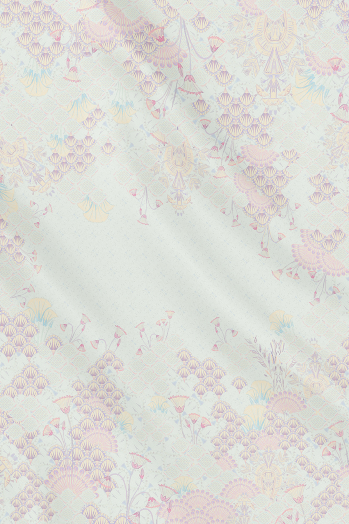 Egypt Voile Square - Salt