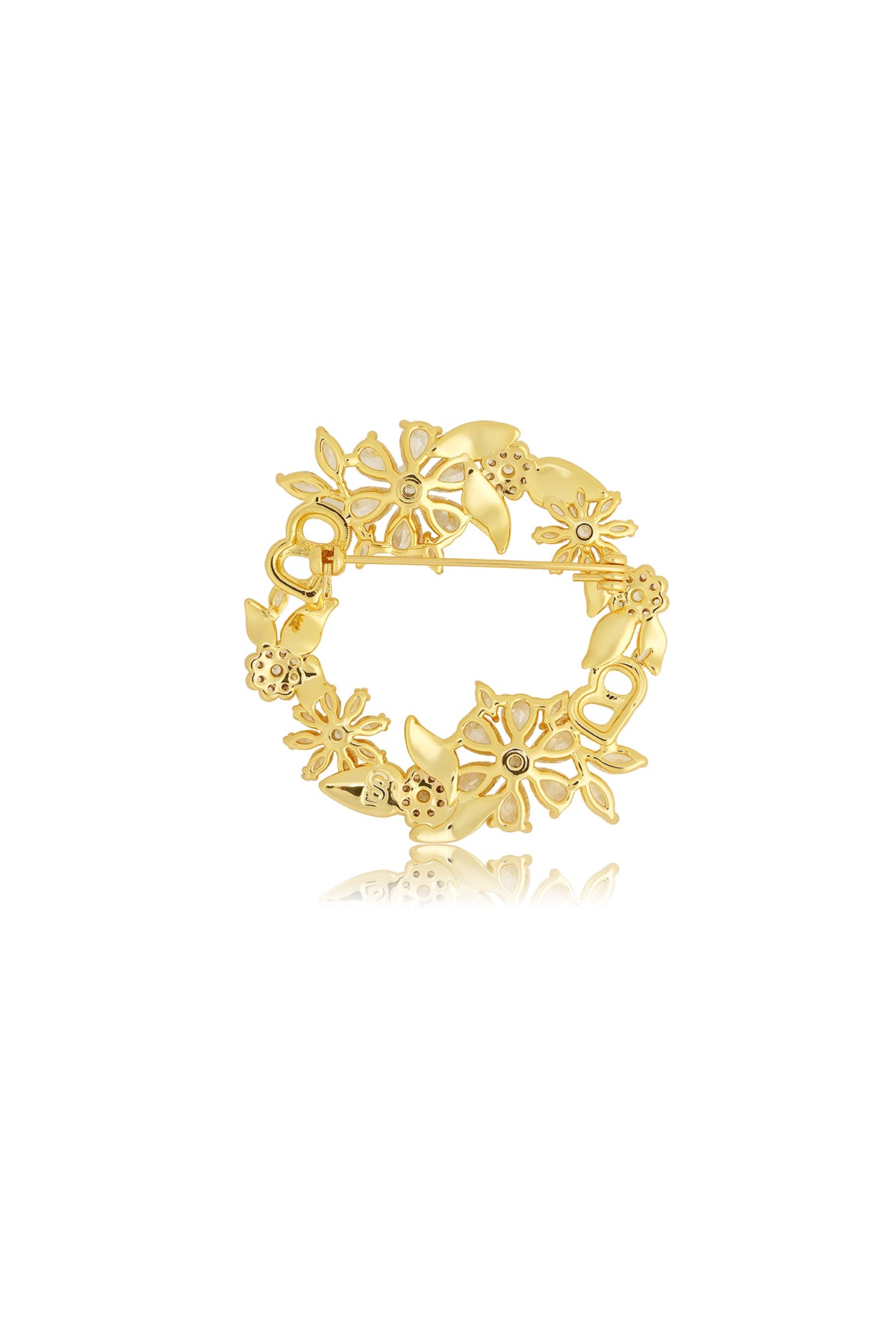 Floryn Brooch - Gold