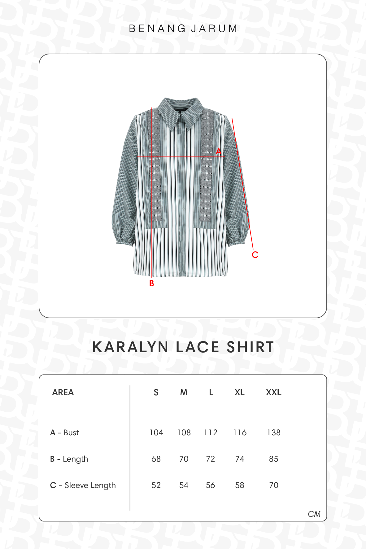 Karalyn Lace Shirt - Grey