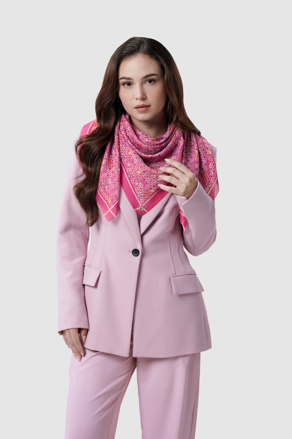 Nagita Square - Fuchsia Rose