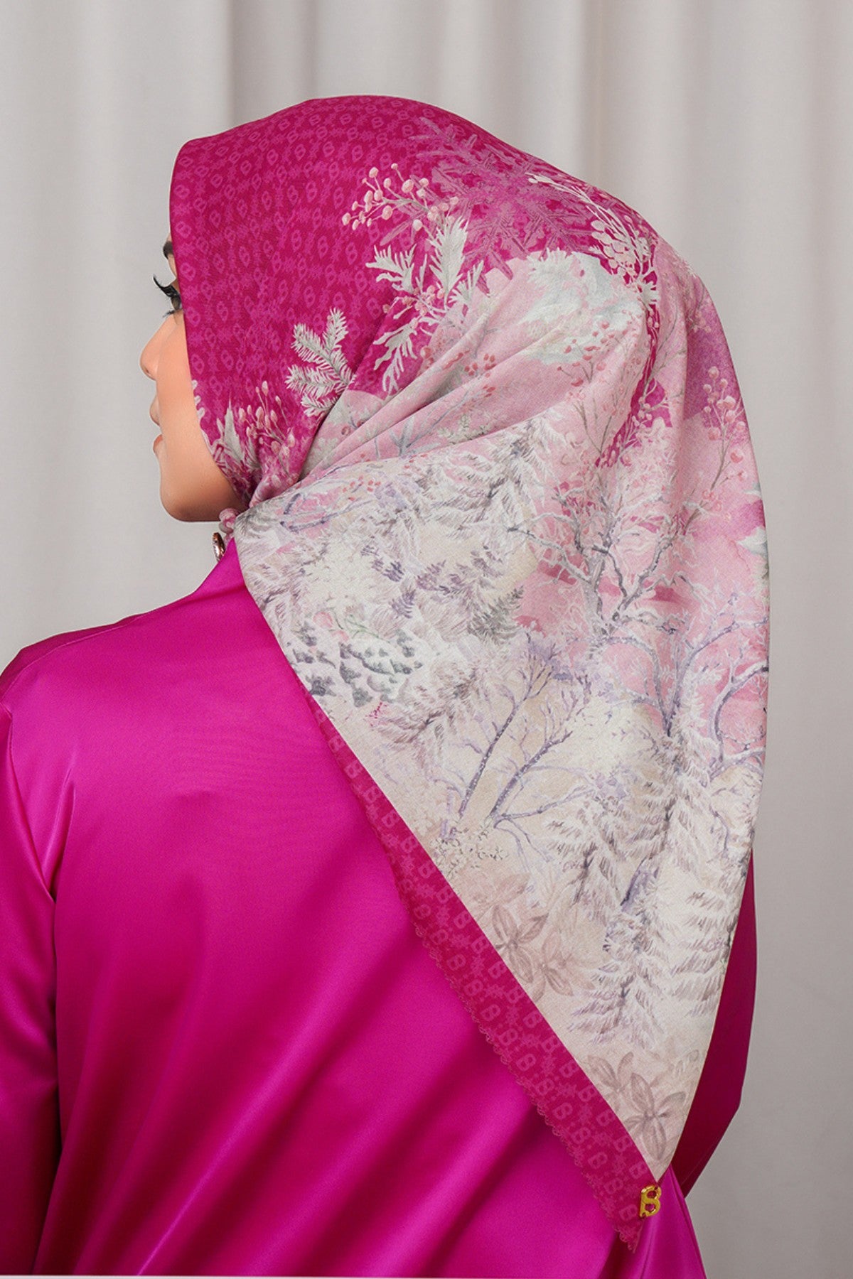 Holiday Square - Plum