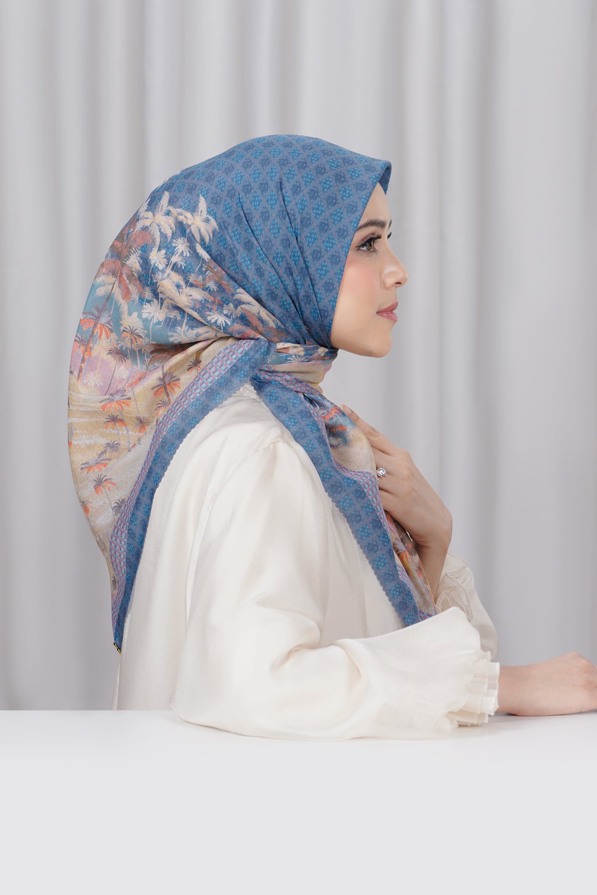 Palm Spring Square Series- Beach