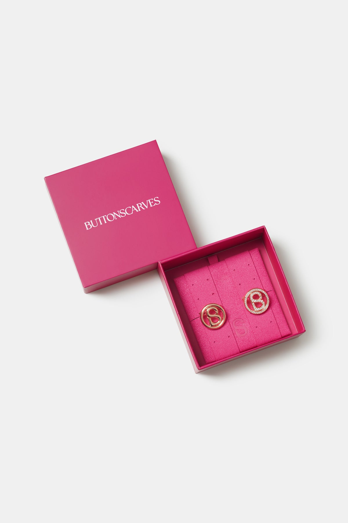 Round Pin Brooch Package 03 - Rose Gold