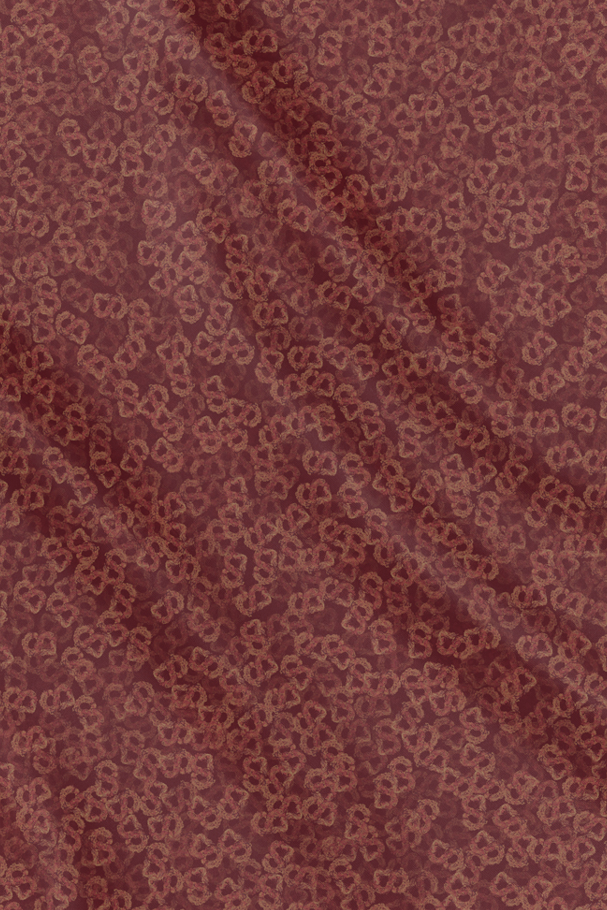 Samla de Fleur Square - Red Mahogany