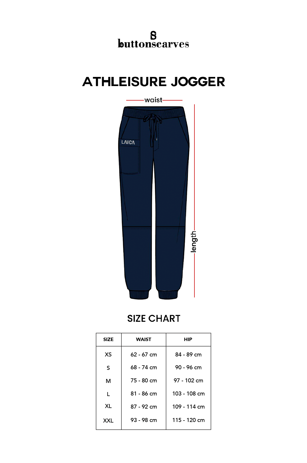 Athleisure Jogger - Black