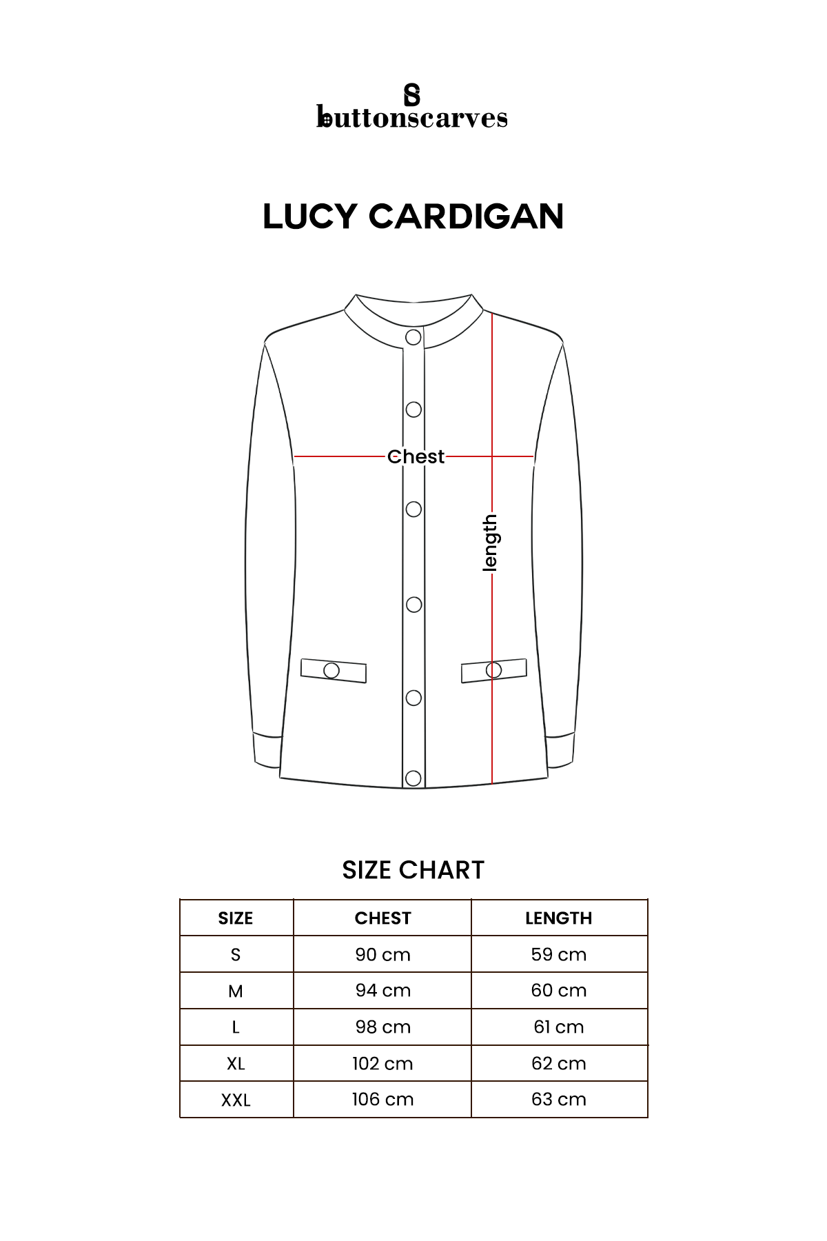 Lucy Cardigan - Black/Fuschia