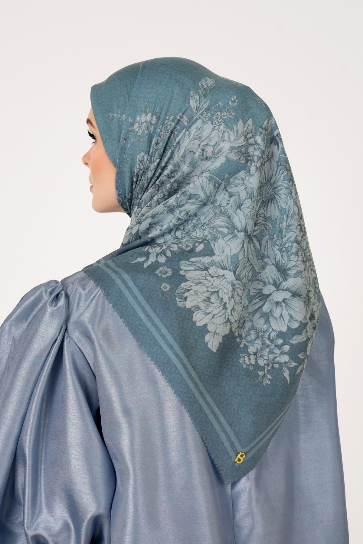 Florescent Square - Teal