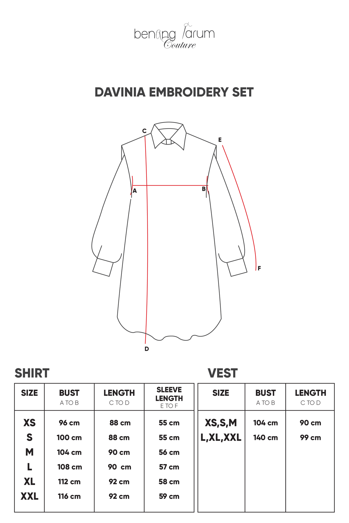 Davinia Embroidery Set - Taupe