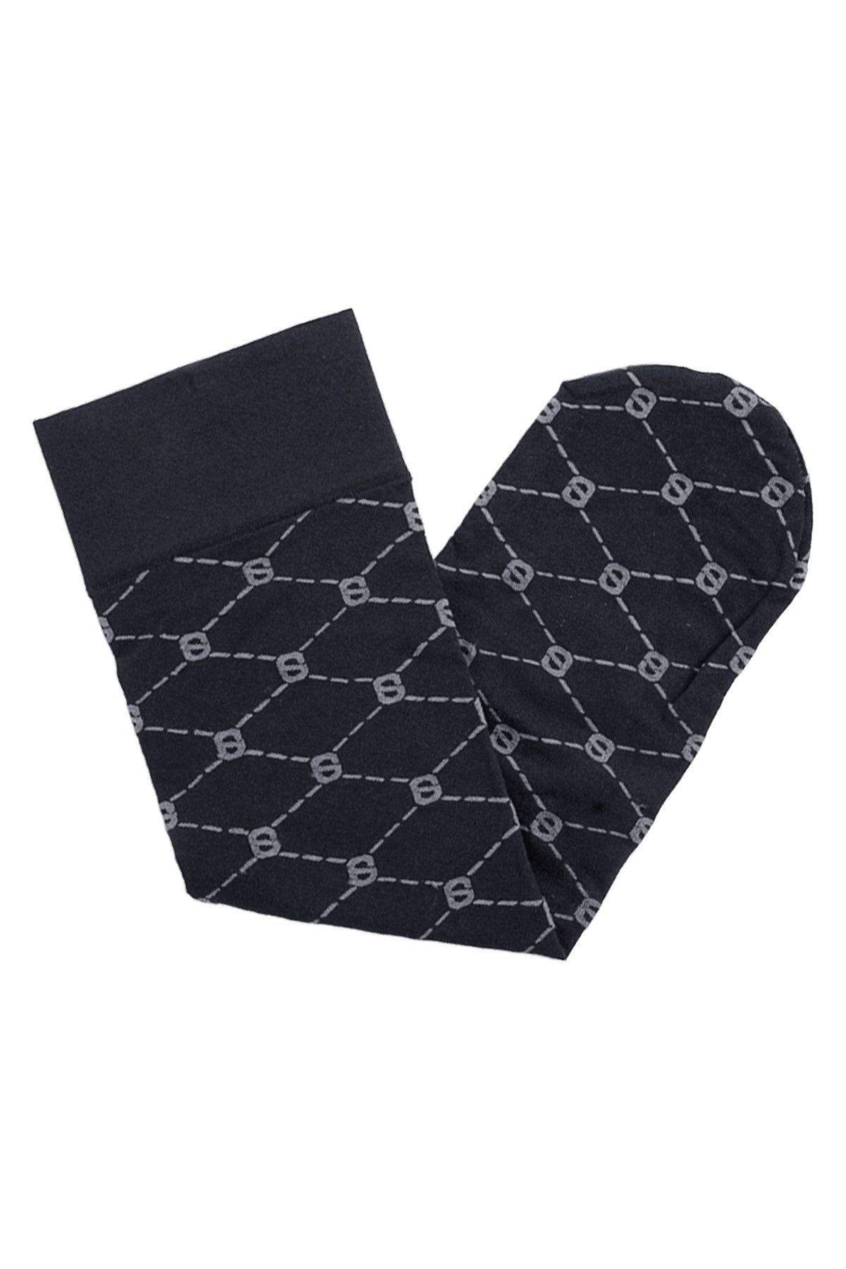 Monogram Nylon Socks - Black