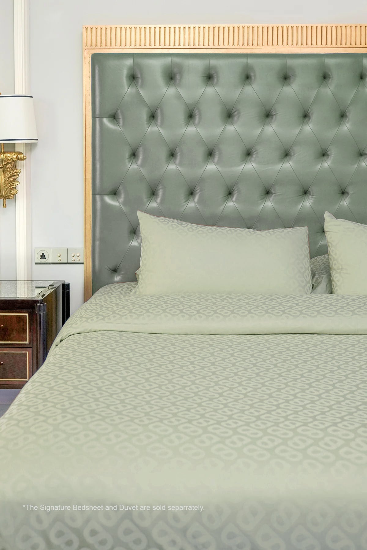 Signature Duvet - Sage