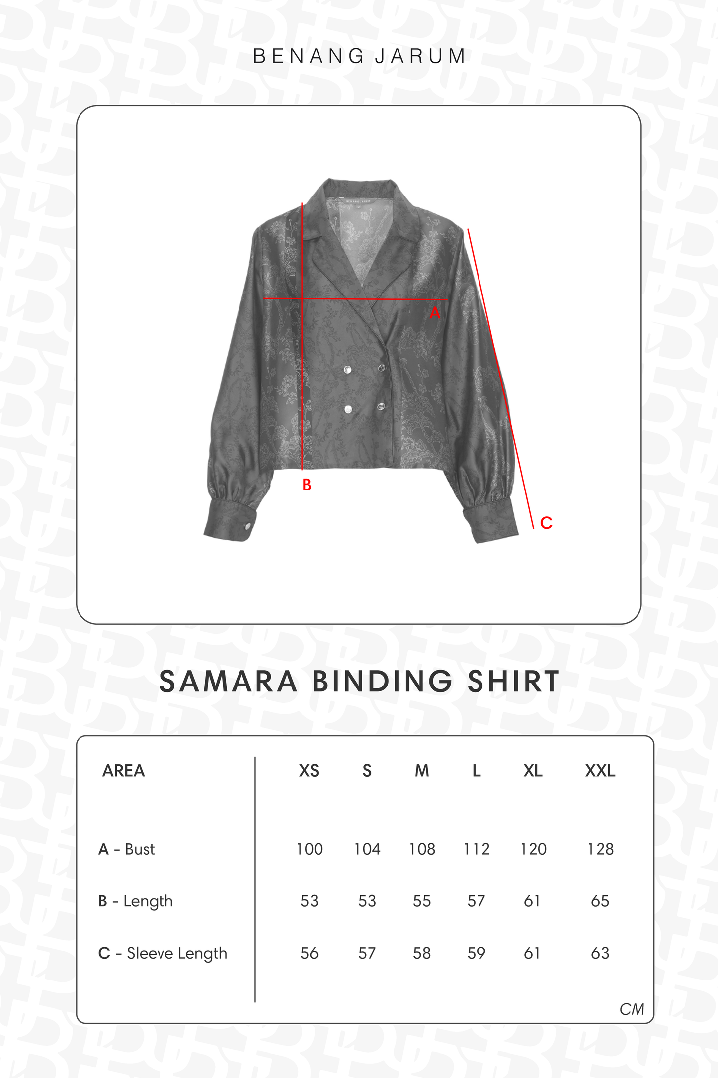 Samara Binding Shirt - Sapphire