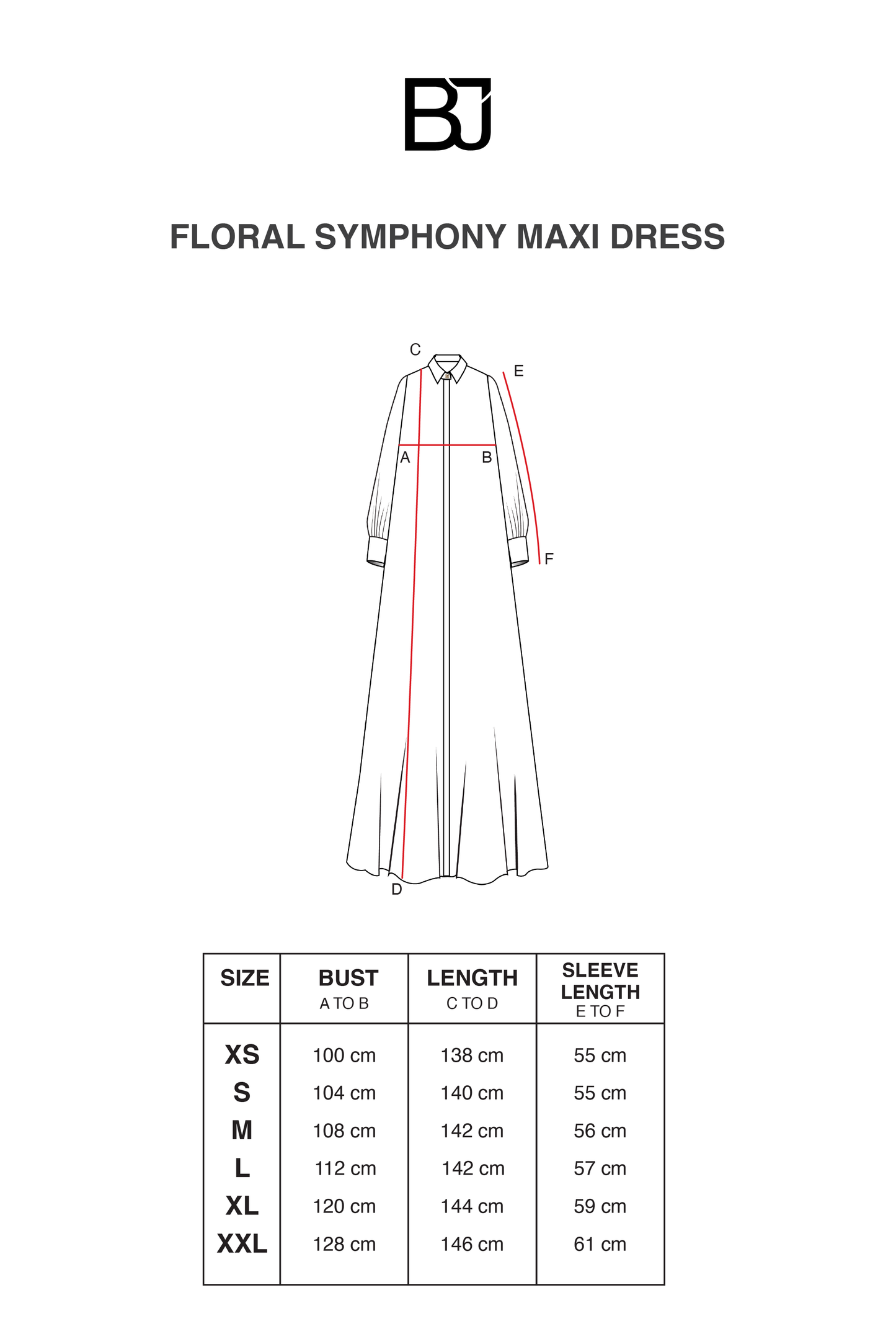Floral Symphony Maxi Dress - Poppy
