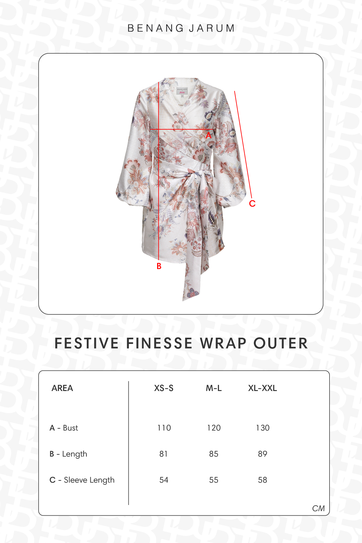 Festive Finesse Wrap Outer - Mint