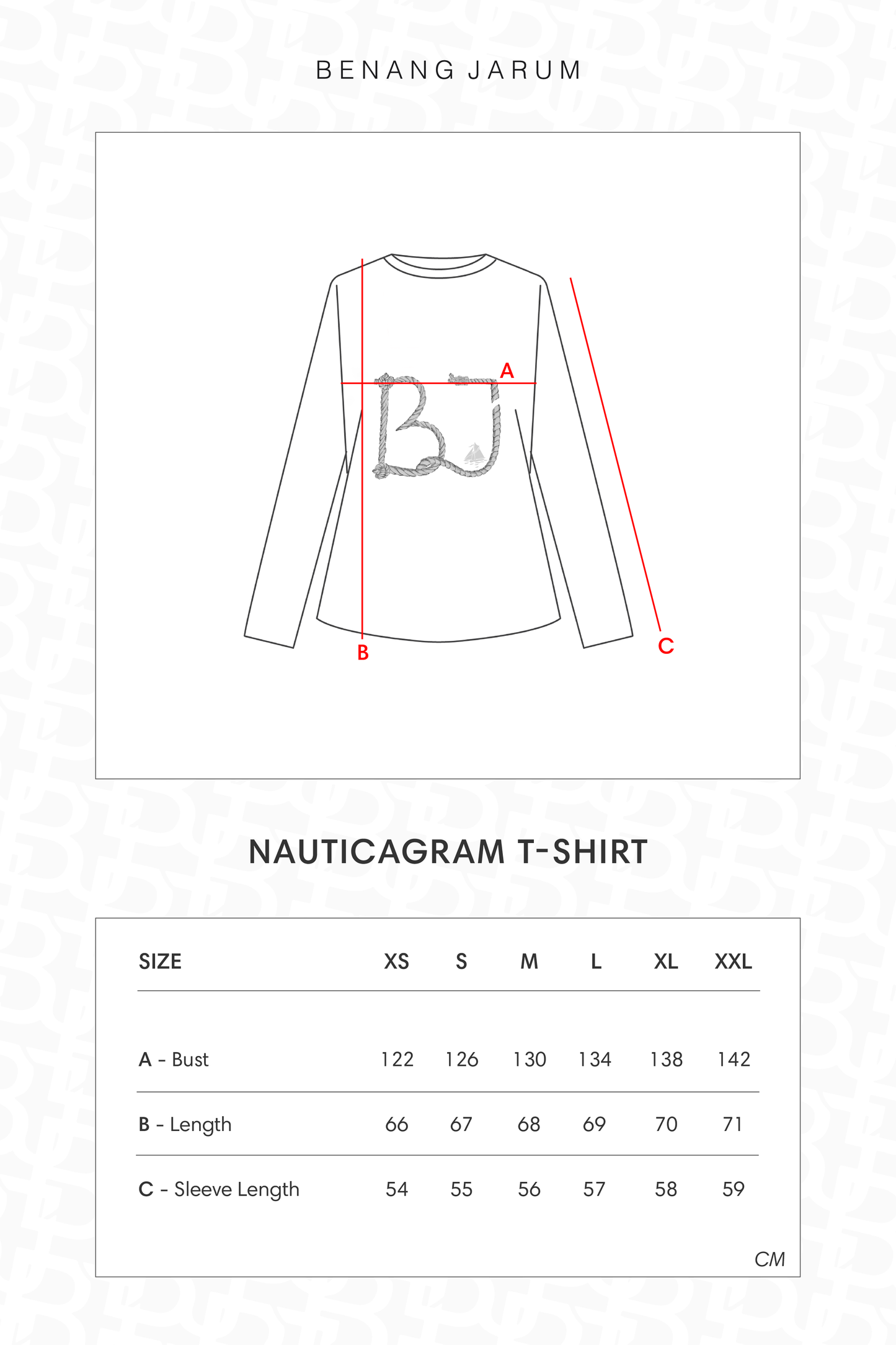 Nauticagram T-Shirt - Red Tide