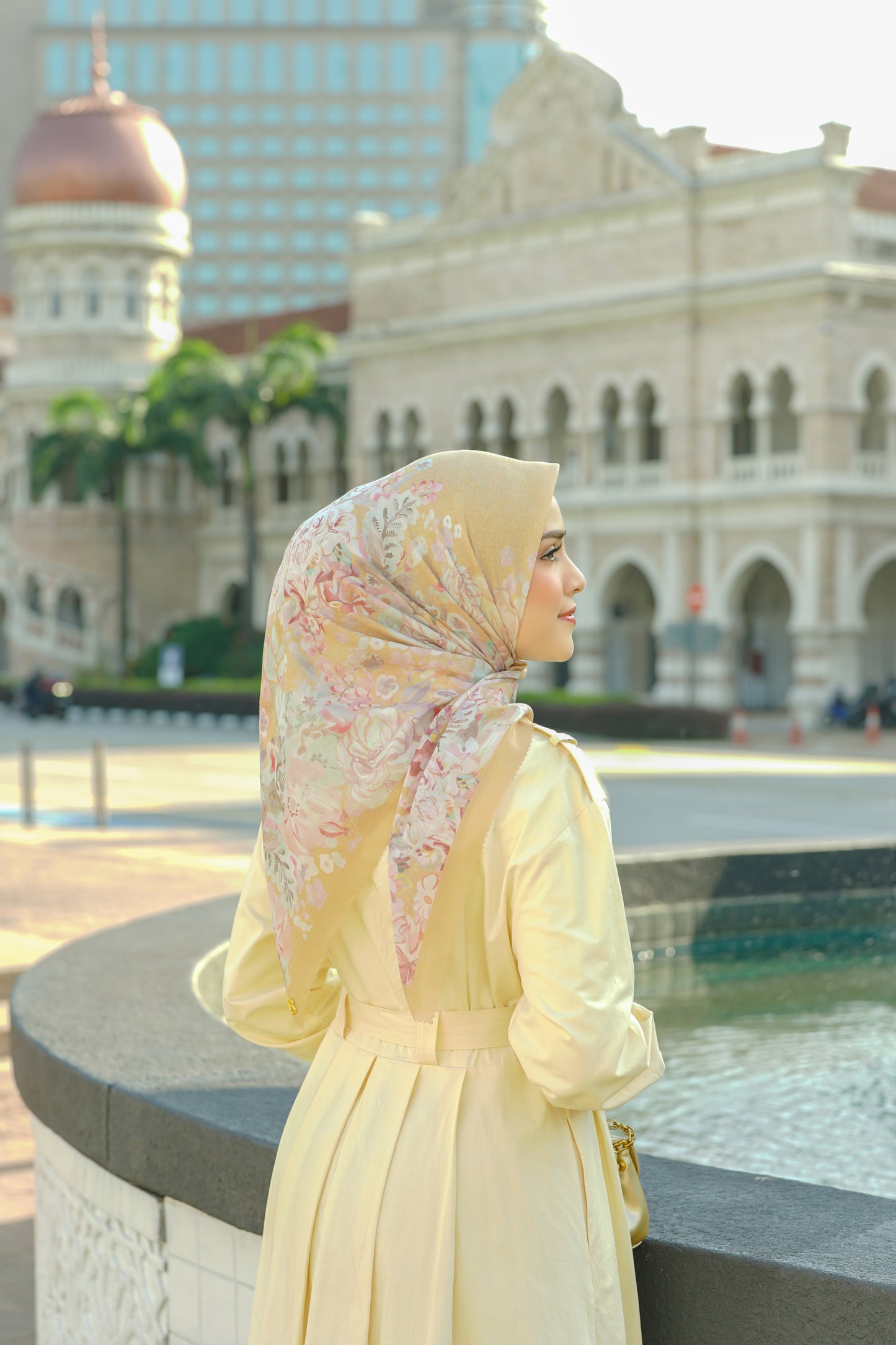 Bel Fle Square - Marigold