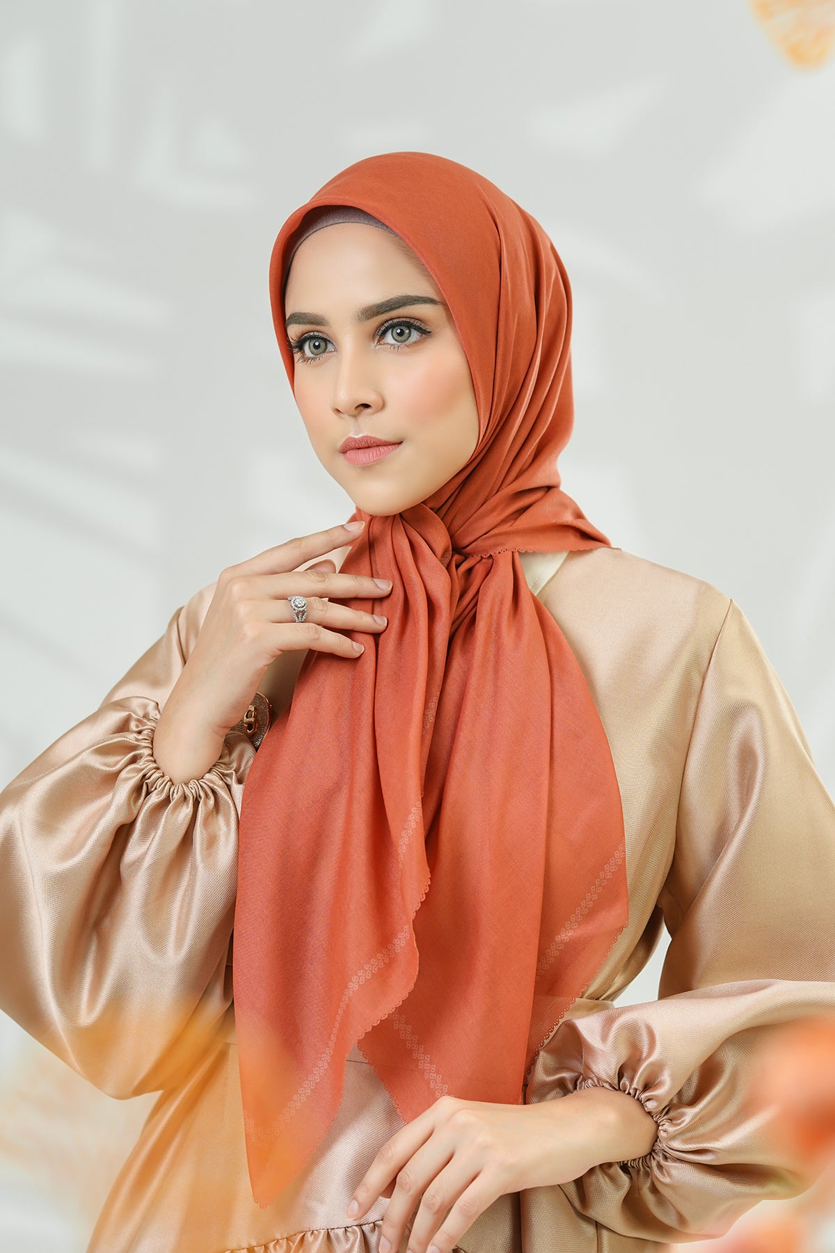 Today's Scarf - Bronze