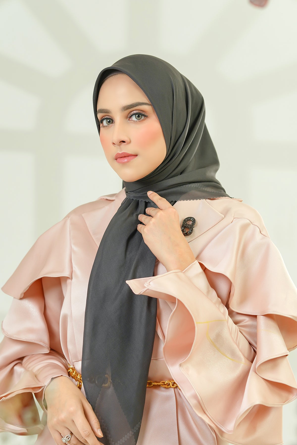 Today's Scarf - Ganache