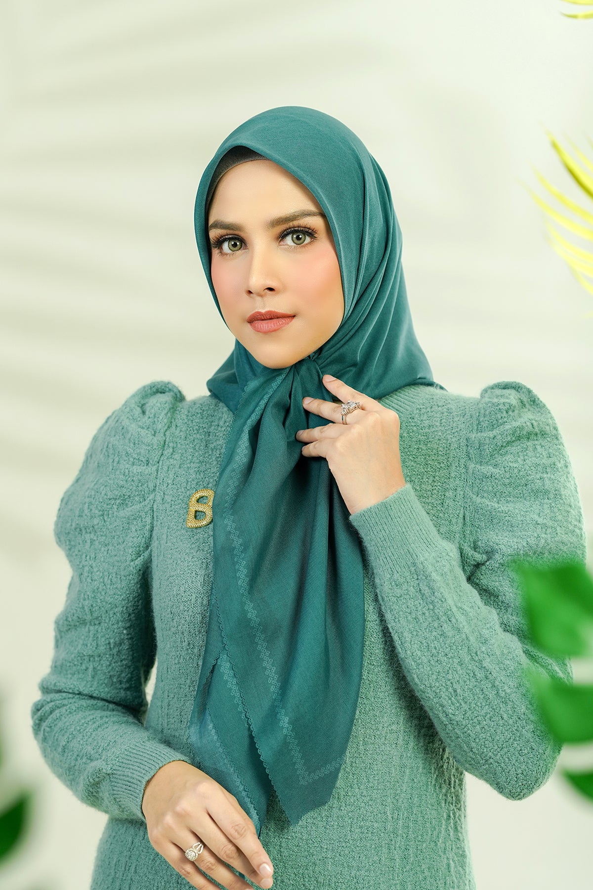 Today's Scarf - Teal