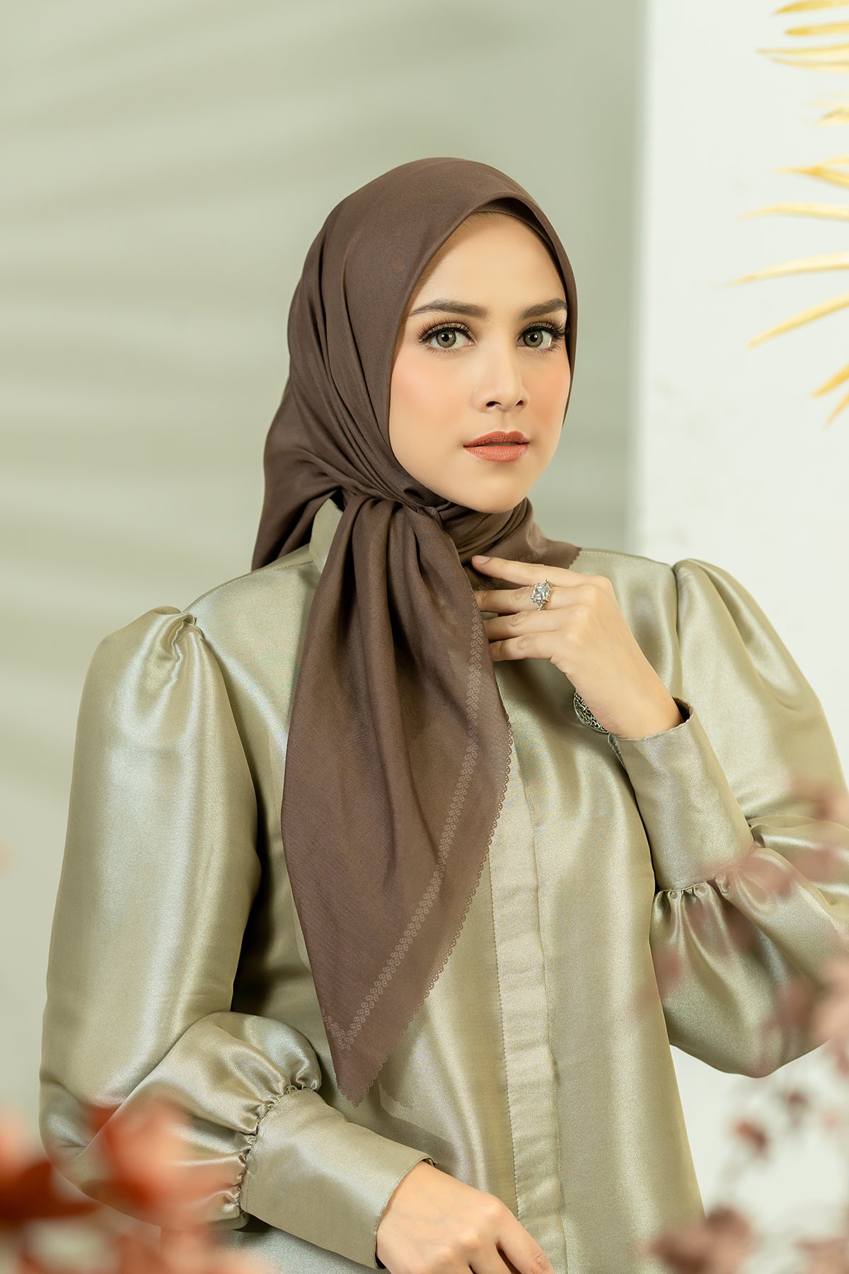 Today's Scarf - Wood