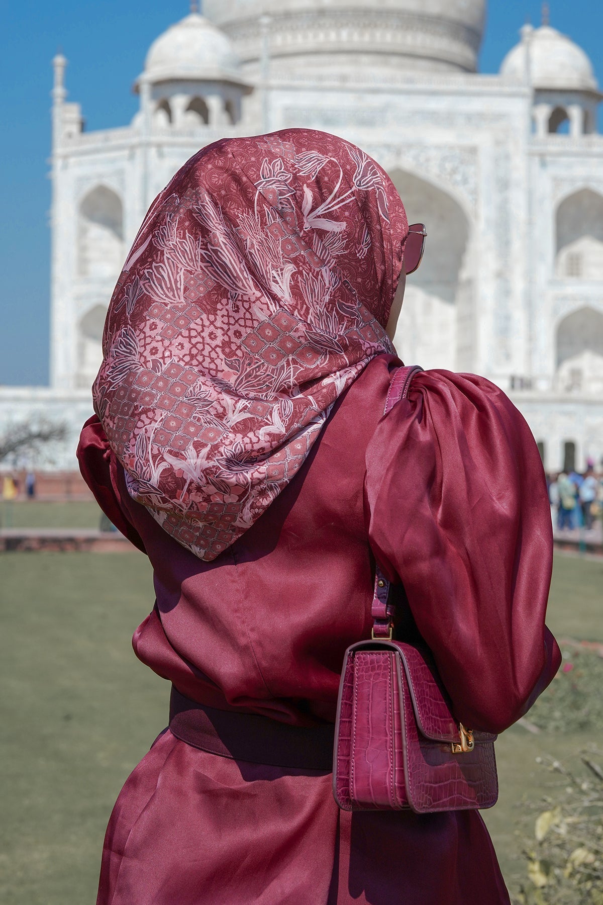 Maharani Twisted Instant - Maroon