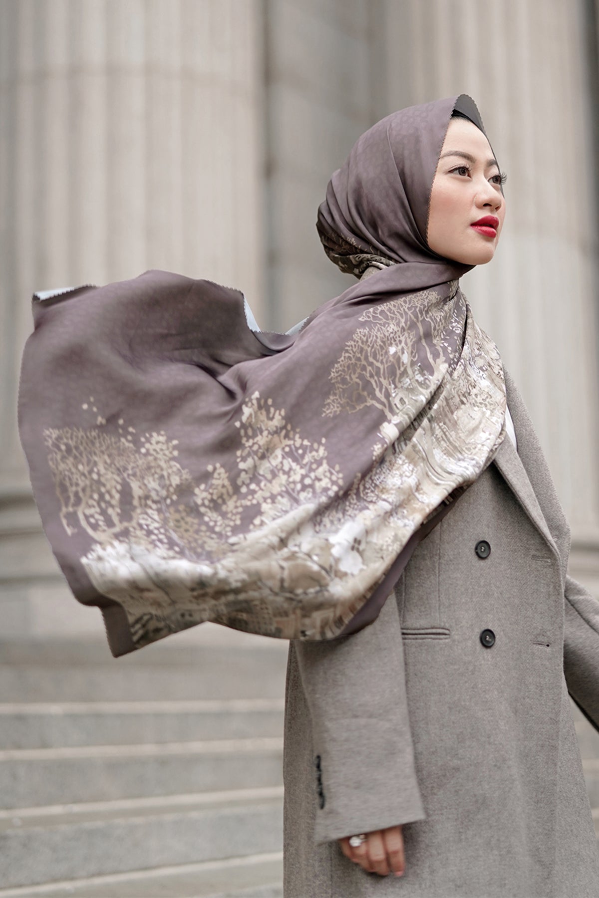 New York Reborn Satin Shawl - New Yorkers