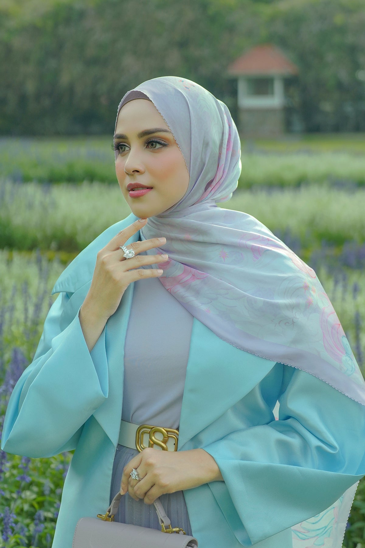 The Friendship Satin Shawl - Twilight Sparkle